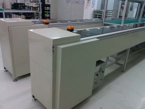 機(jī)頂盒鏈板輸送線 機(jī)頂盒鏈板輸送線